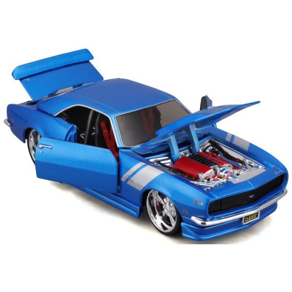 Фото - Колекційна машинка 1:24 Maisto 1968 Chevrolet Camaro Z/28 (32508 blue)